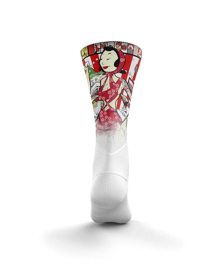 OTSO Popeye Art Show High Cut Socks (オツソ マルチスポーツソックス ハイカット ポパイ・アートショー)