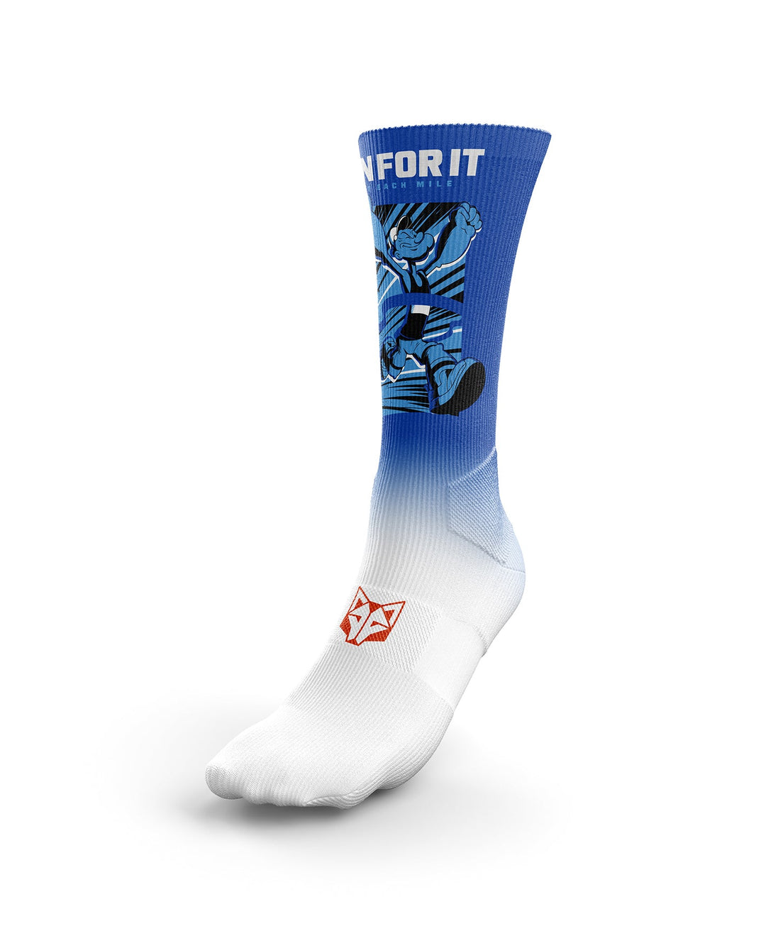 OTSO Popeye Run for It High Cut Socks (オツソ マルチスポーツソックス ハイカット ラン フォー イット)