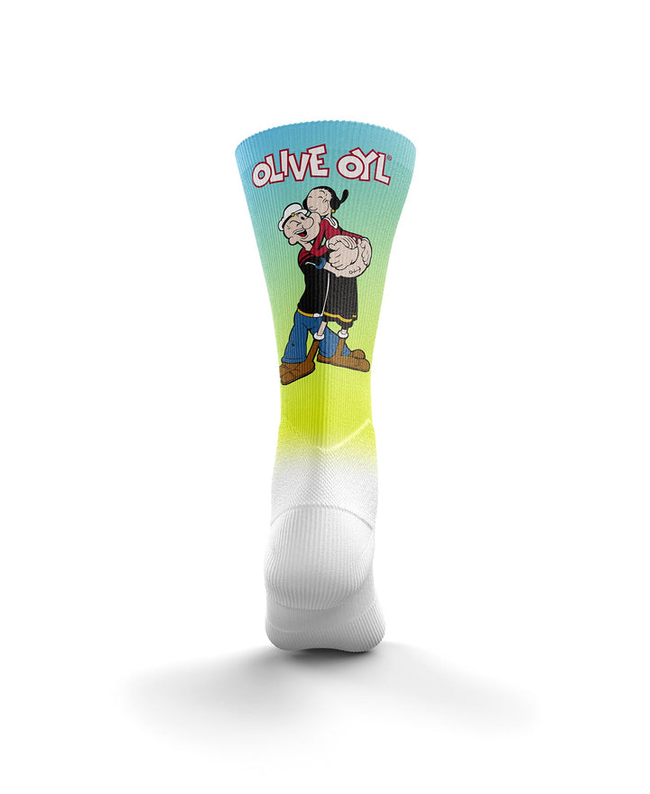 OTSO Popeye & Olive High Cut Socks (オツソ マルチスポーツソックス ハイカット ポパイ アンド オリーブ)