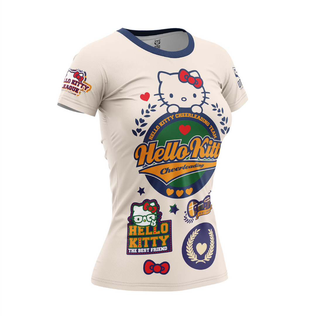 Short Sleeve T-shirt for Women  - Hello Kitty Cheerleading (T-シャツ ハローキティ チアリーディング)