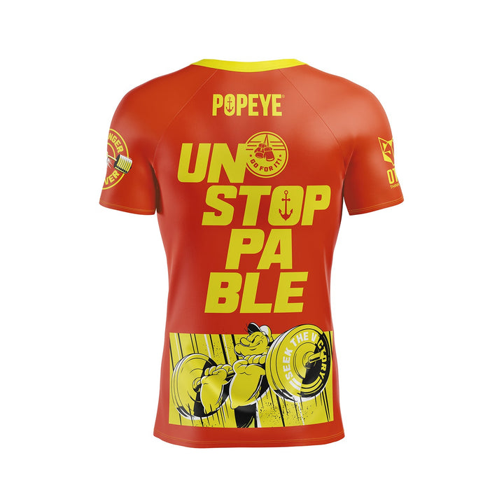 OTSO Men’s Short Sleeve  Popeye Unstoppable (メンズ半袖Tシャツ ポパイ アンストッパブル)