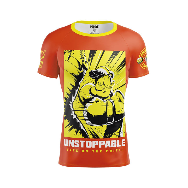 OTSO Men’s Short Sleeve  Popeye Unstoppable (メンズ半袖Tシャツ ポパイ アンストッパブル)