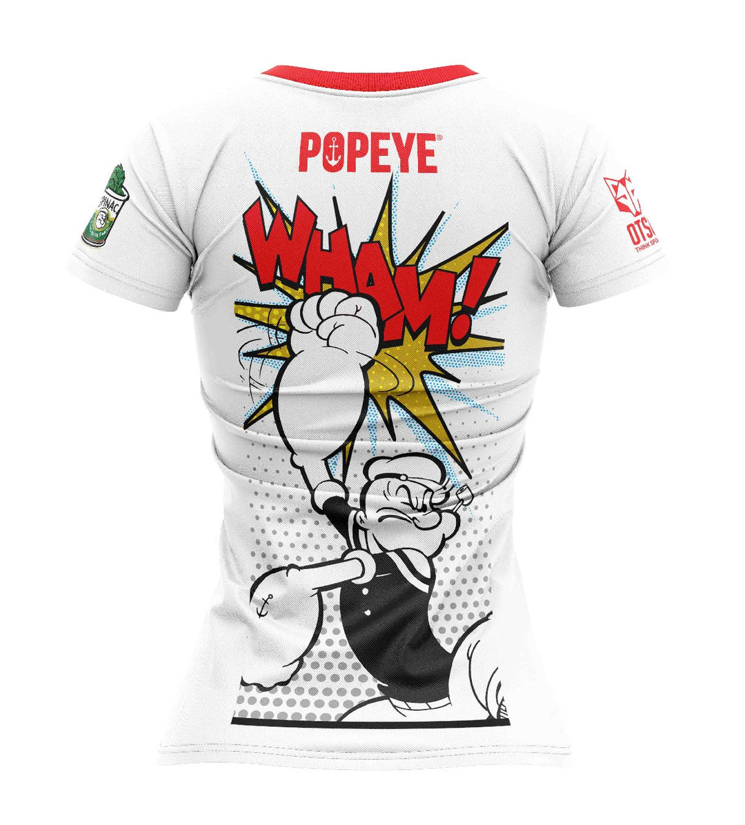 OTSO Women's T-Shirt Popeye Pop Art (レディース半袖Tシャツ ポパイ ポップアート)