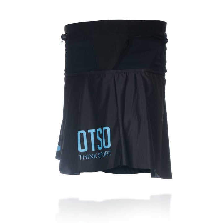 OTSO Women's Skirt Black & Turquoise (レディーススカート ブラック/ターコイズ)