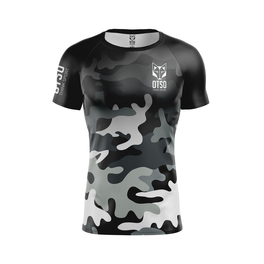 MEN'S SHORT SLEEVE SHIRT CAMO GREY (メンズ半袖Tシャツ 迷彩グレー) - Rufus & Co. オンラインストア