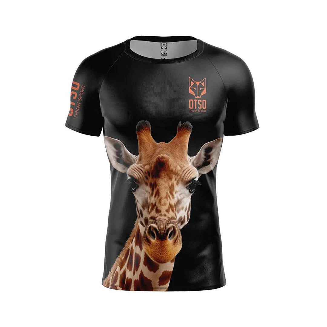 MEN'S SHORT SLEEVE SHIRT GIRAFFE(メンズ半袖Tシャツ ジラフ) - Rufus & Co. オンラインストア