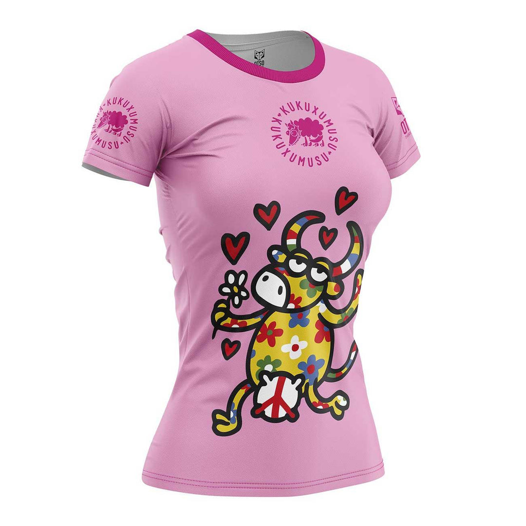 OTSO Kukuxumusu Love Women's Short Sleeve T-Shirt (ククスムス ラブ レディース半袖Tシャツ) - Rufus & Co. オンラインストア