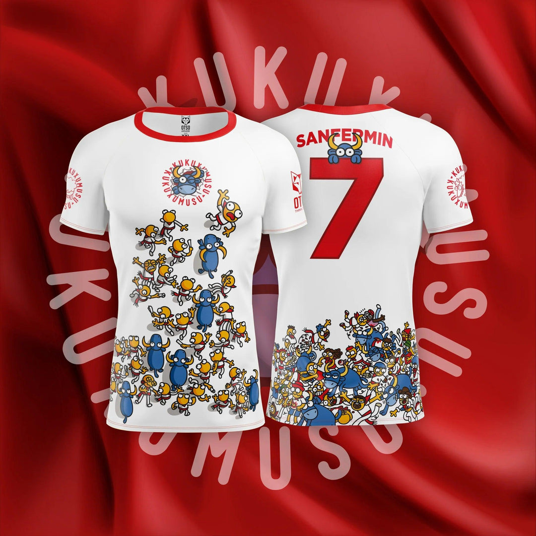 OTSO Kukuxumusu Men's San Fermin Short Sleeve T-Shirt (ククスムス メンズ サンフェルミン半袖Tシャツ) - Rufus & Co. オンラインストア