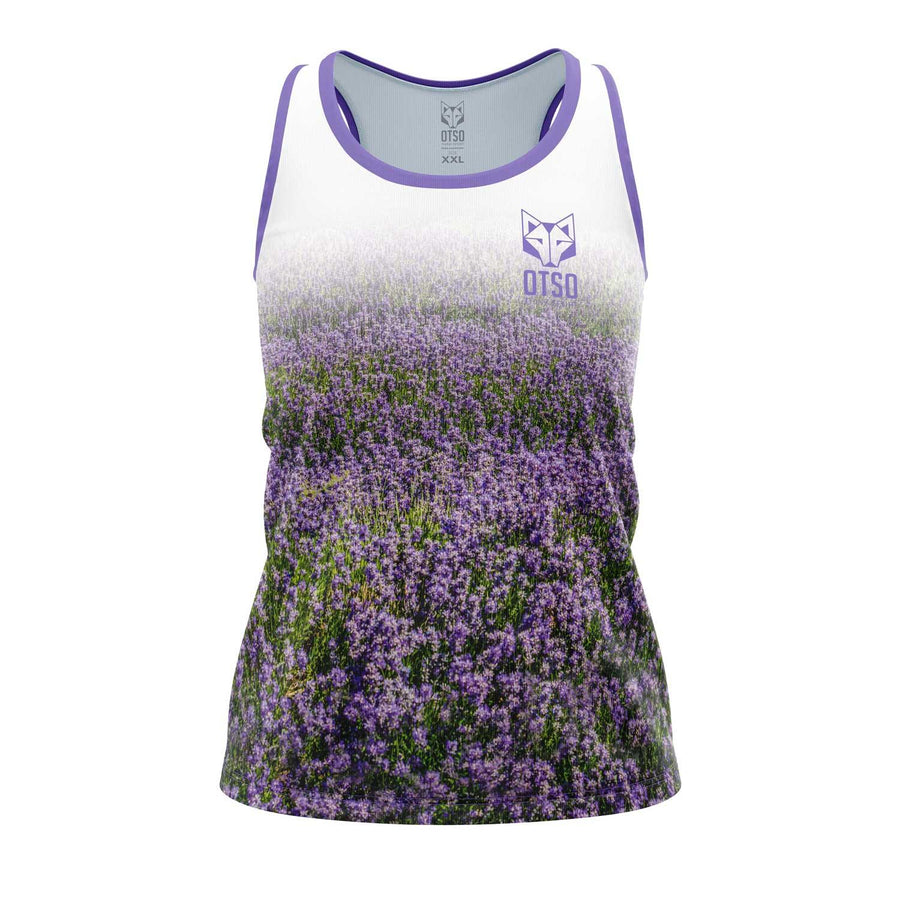 OTSO Lavande Women's Sleeveless T-Shirt (ラベンダー・レディースノースリーブTシャツ) - Rufus & Co. オンラインストア