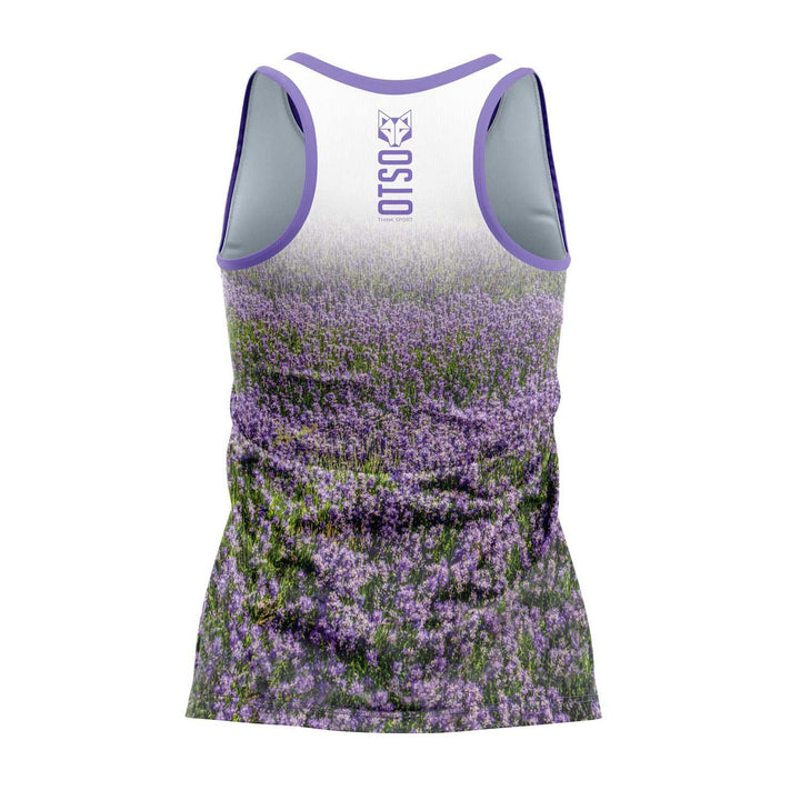 OTSO Lavande Women's Sleeveless T-Shirt (ラベンダー・レディースノースリーブTシャツ) - Rufus & Co. オンラインストア