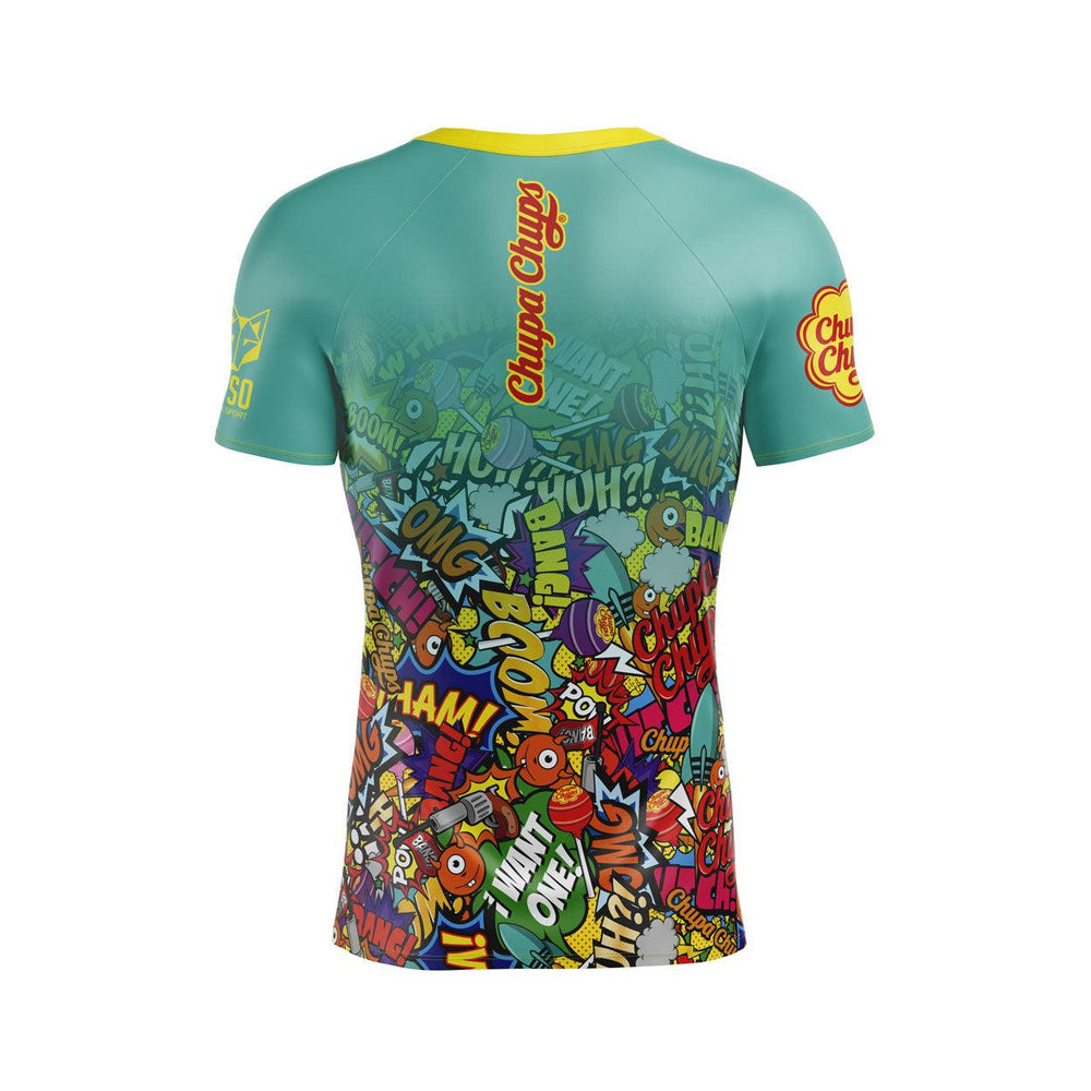 OTSO Men’s Short Sleeve Shirt Chupa Chups Cosmic (メンズ半袖Tシャツ チュッパチャップス コズミック) - Rufus & Co. オンラインストア