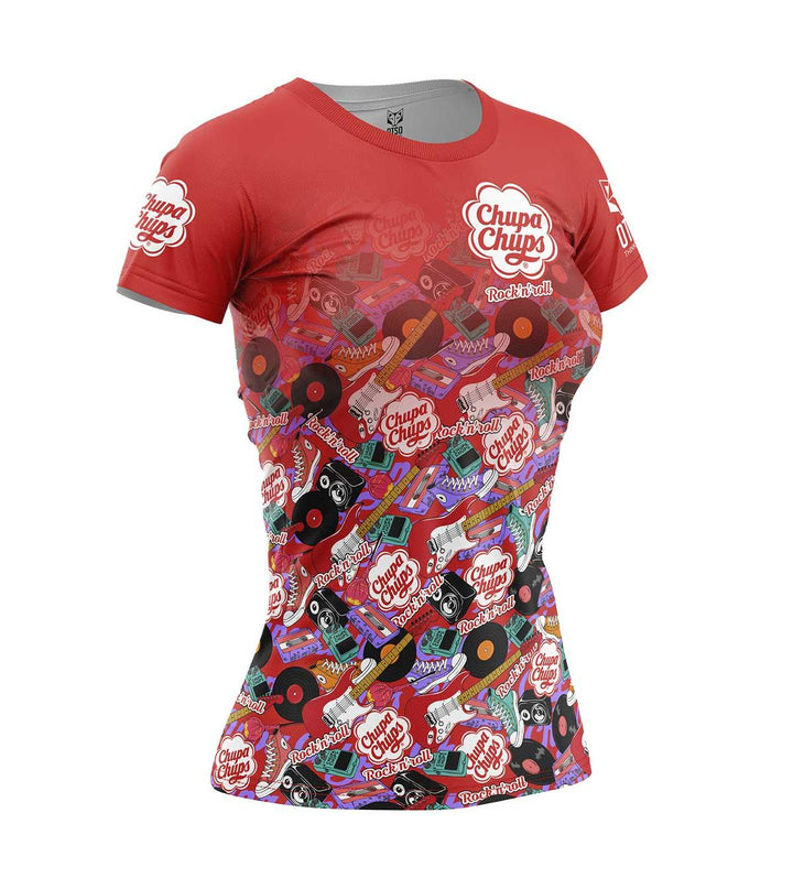 OTSO Women's Short Sleeve Shirt Chupa Chups Rockn'Roll (レディース半袖Tシャツ チュッパチャップス ロックンロール) - Rufus & Co. オンラインストア