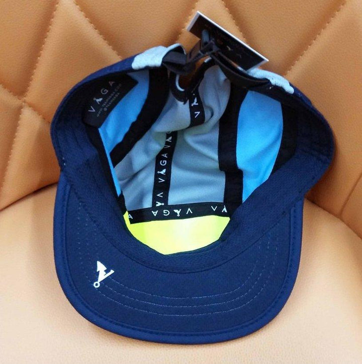 VÅGA CLUB CAP LIGHT GREY/NAVY & POSTAL BLUE(ヴァガ・クラブキャップ ライトグレー/ネイビー&ブルー) - Rufus & Co. オンラインストア
