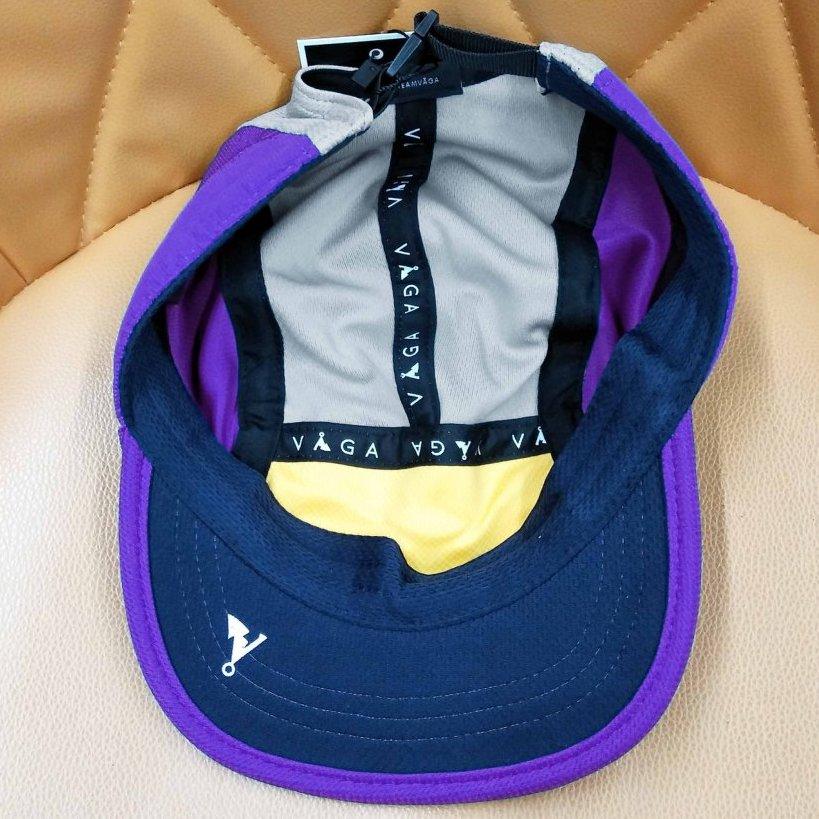 VÅGA CLUB CAP LIGHT GREY/PURPLE & SUNSHINE YELLOW(ヴァガ・クラブキャップ ライトグレー/パープル&サンシャインイエロー) - Rufus & Co. オンラインストア
