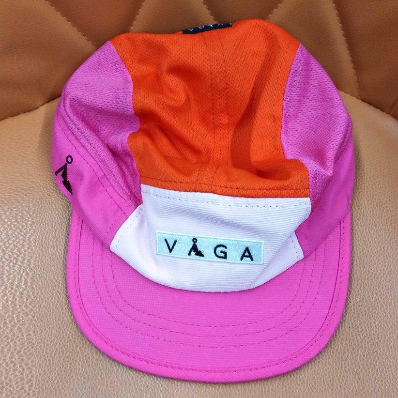 VÅGA CLUB CAP POSTER PINK/ORANGE & PASTEL PINK(ヴァガ・クラブキャップ ポスターピンク/オレンジ&パステルピンク) - Rufus & Co. オンラインストア