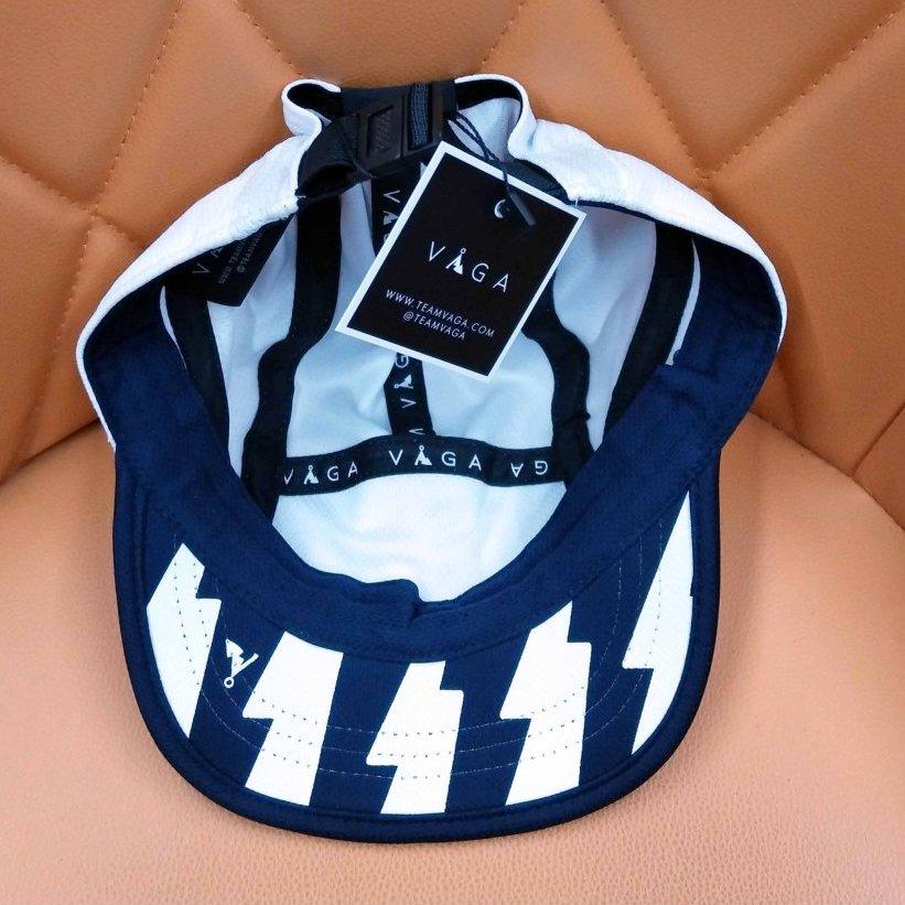 VÅGA NIGHT CLUB CAP WHITE & NAVY (ヴァガ・ナイトクラブキャップ ホワイト&ネイビー) - Rufus & Co. オンラインストア