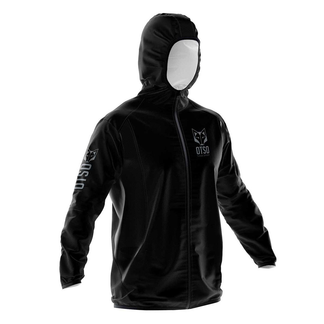 Waterproof Jacket Ultra Light Full Black (ユニセックス ウォータープルーフジャケット ウルトラライト フルブラック) - Rufus & Co. オンラインストア