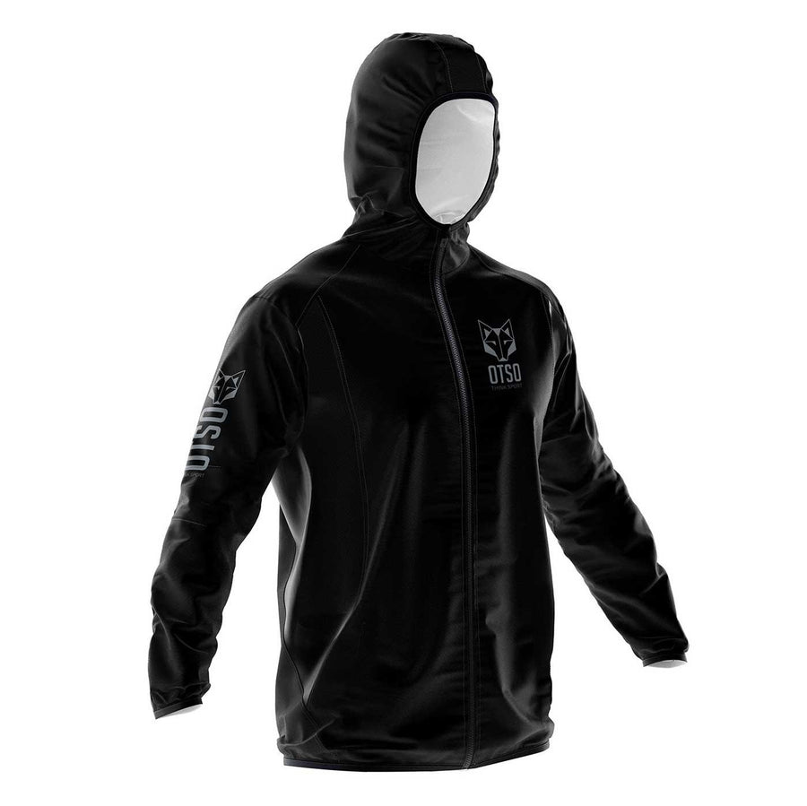 Waterproof Jacket Ultra Light Full Black (ユニセックス ウォータープルーフジャケット ウルトラライト フルブラック) - Rufus & Co. オンラインストア