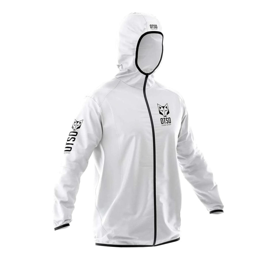 Waterproof Jacket Ultra Light White Black (ユニセックス ウォータープルーフジャケット ウルトラライト ホワイトxブラック) - Rufus & Co. オンラインストア
