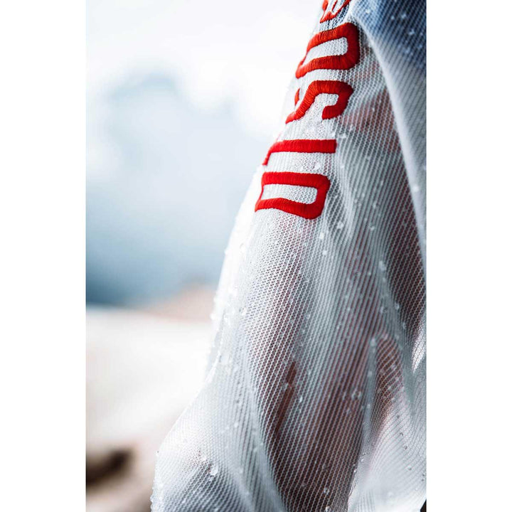 Waterproof Jacket Ultra Light White Fluo Orange (ユニセックス ウォータープルーフジャケット ウルトラライトホワイトxオレンジ) - Rufus & Co. オンラインストア