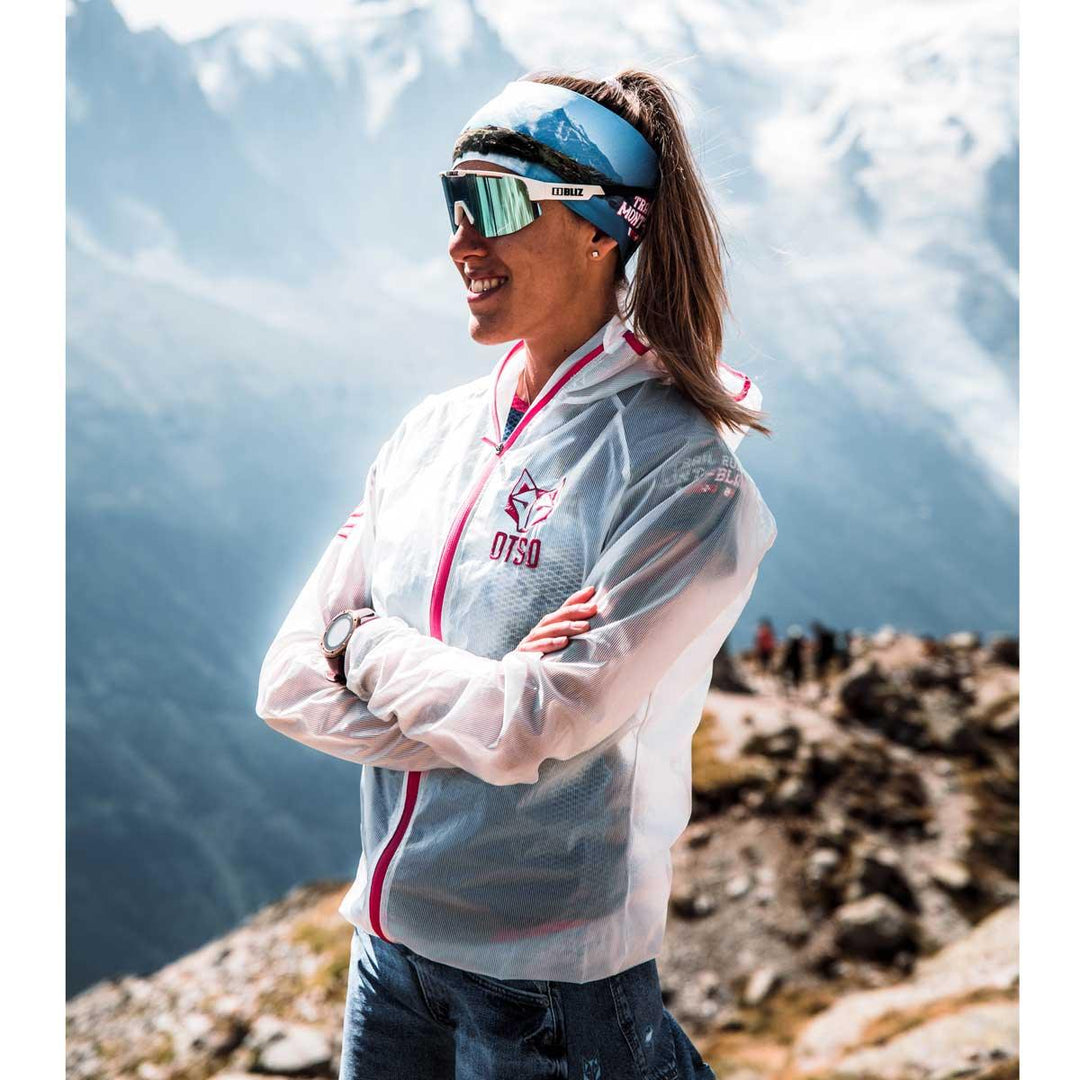 Waterproof Jacket Ultra Light White Fluo Pink (ユニセックス ウォータープルーフジャケット ウルトラライトホワイトxピンク) - Rufus & Co. オンラインストア