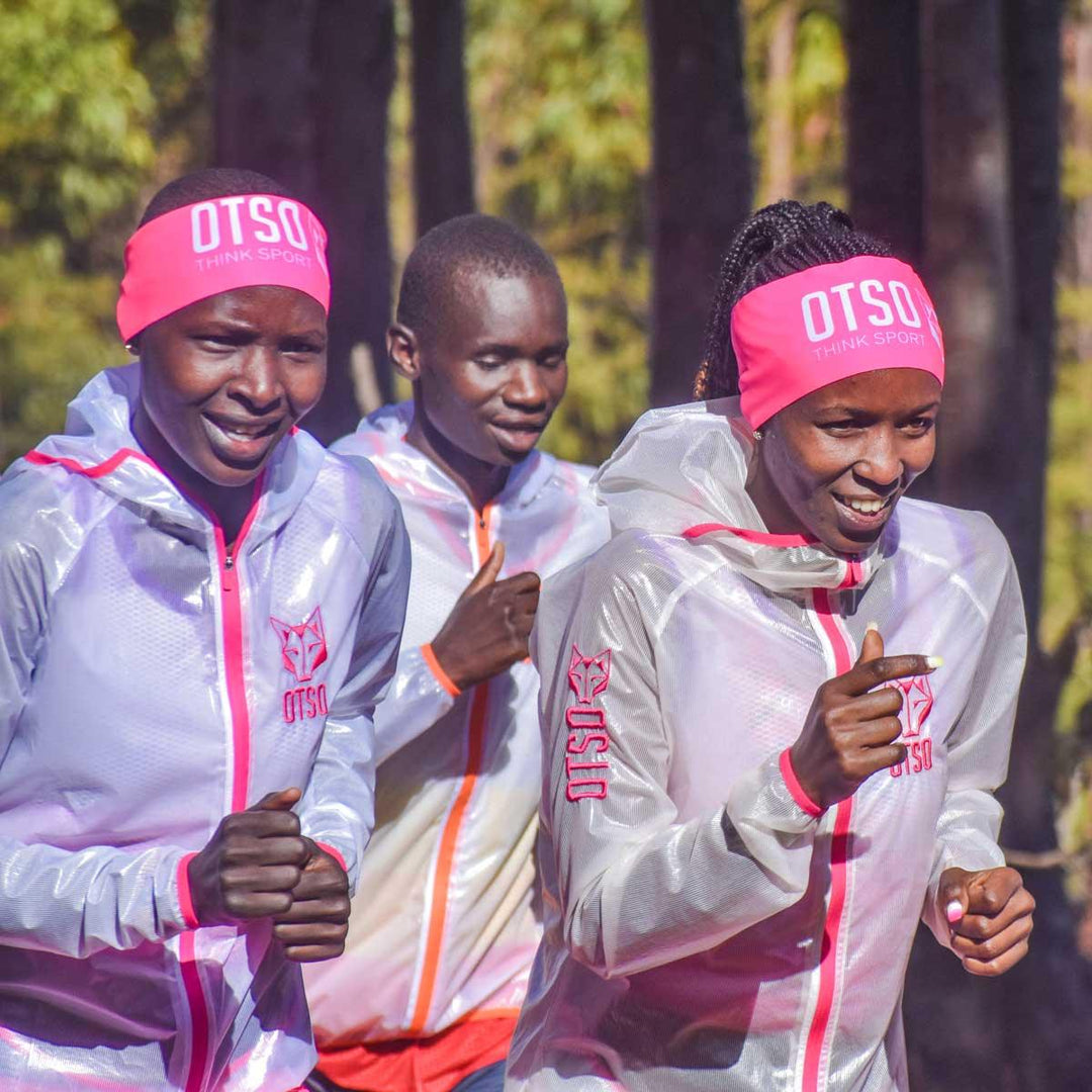 Waterproof Jacket Ultra Light White Fluo Pink (ユニセックス ウォータープルーフジャケット ウルトラライトホワイトxピンク) - Rufus & Co. オンラインストア