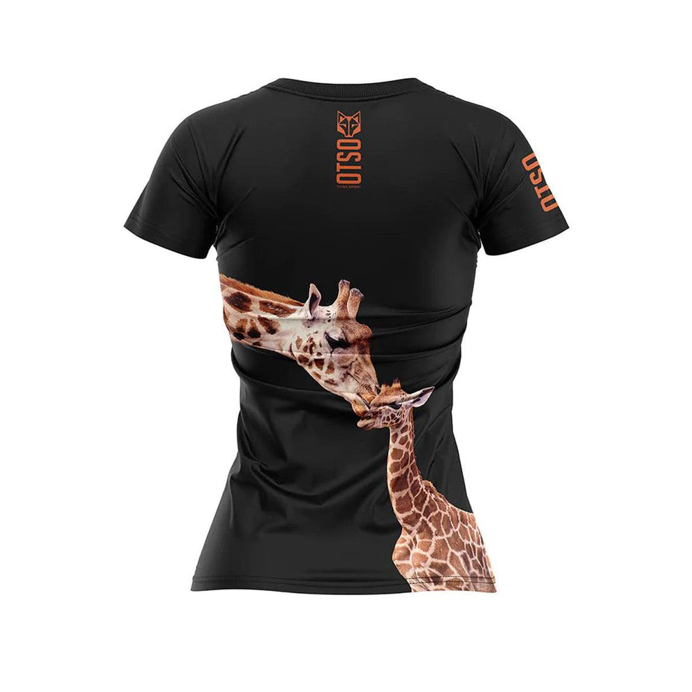 WOMEN'S SHORT SLEEVE SHIRT GIRAFFE(レディース半袖Tシャツ ジラフ) - Rufus & Co. オンラインストア