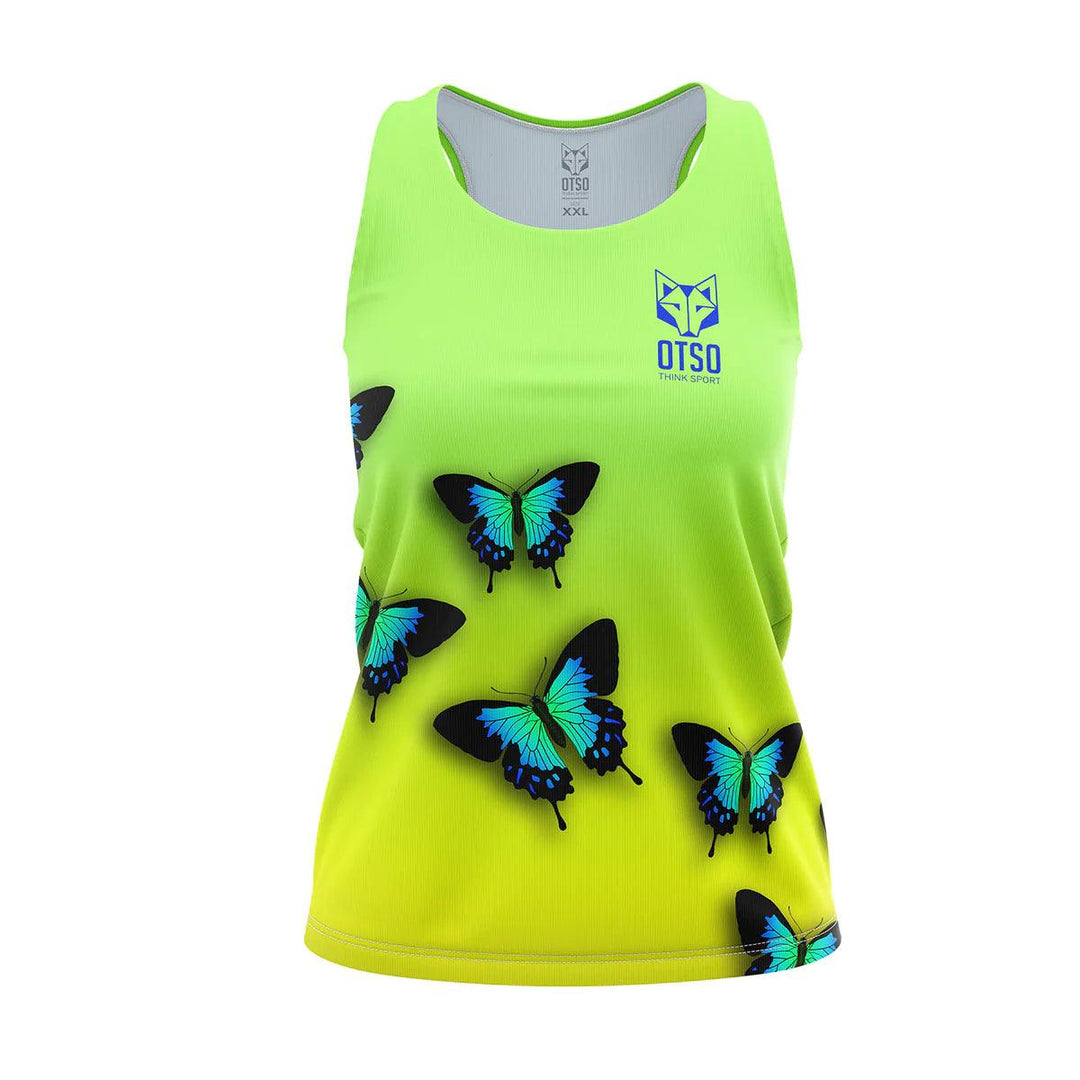WOMEN'S SINGLET BUTTERFLY(レディース ノースリーブシャツ バタフライ) - Rufus & Co. オンラインストア