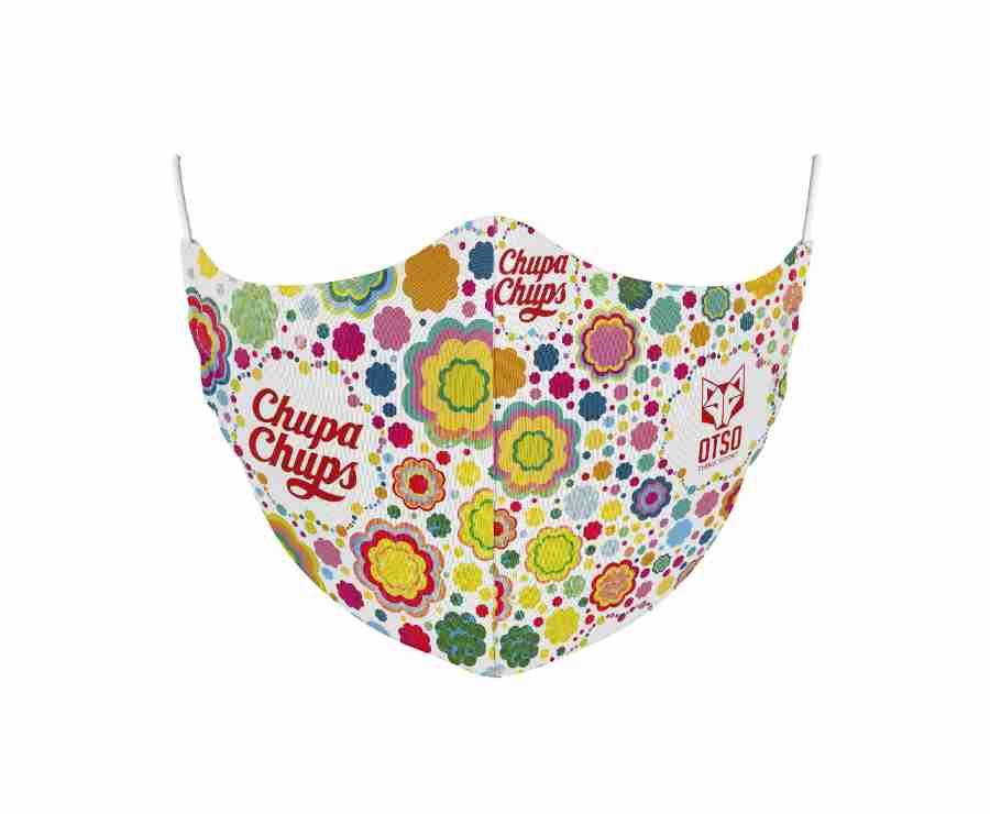 FACE MASK CHUPACHUPS FLORAL WHITE(マスク チュッパチャプス フローラルホワイト) - Rufus & Co. オンラインストア