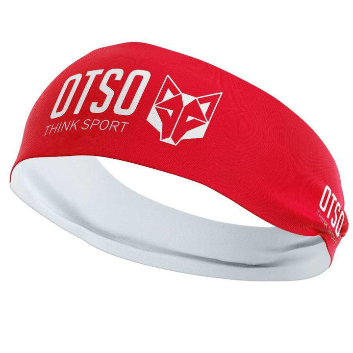HEADBAND RED / WHITE(ヘッドバンド レッド&ホワイト) - Rufus & Co. オンラインストア
