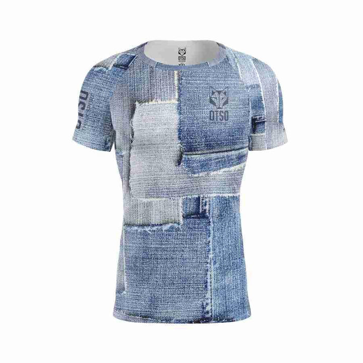MEN'S SHORT SLEEVE SHIRT BLUE JEANS(メンズ半袖Tシャツ デニムブルー) - Rufus & Co. オンラインストア