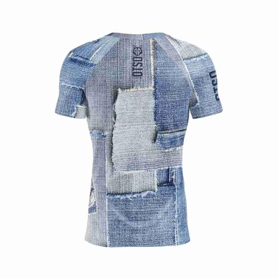 MEN'S SHORT SLEEVE SHIRT BLUE JEANS(メンズ半袖Tシャツ デニムブルー) - Rufus & Co. オンラインストア