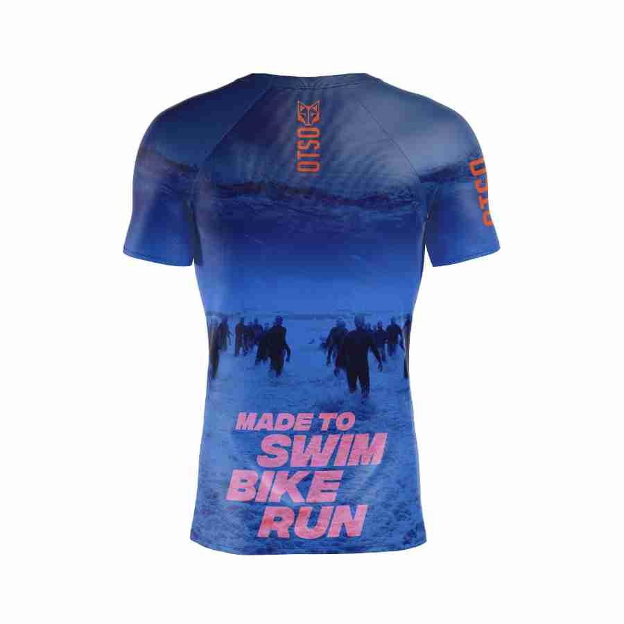 MEN'S SHORT SLEEVE SHIRT SWIM BIKE RUN(メンズ半袖Tシャツ トライアスロン) - Rufus & Co. オンラインストア