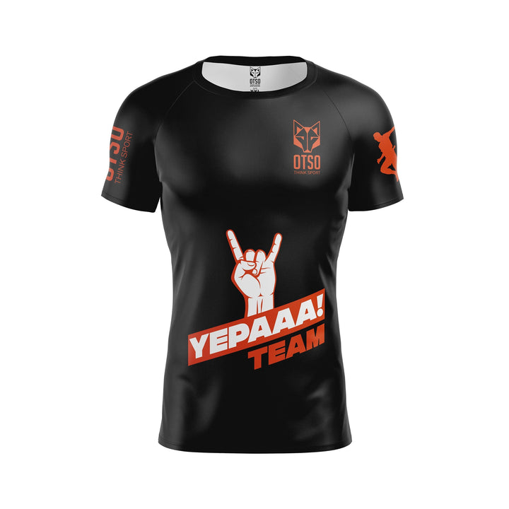MEN'S SHORT SLEEVE YEPAAA BLACK(メンズ半袖Tシャツ YEPAAAブラック) - Rufus & Co. オンラインストア