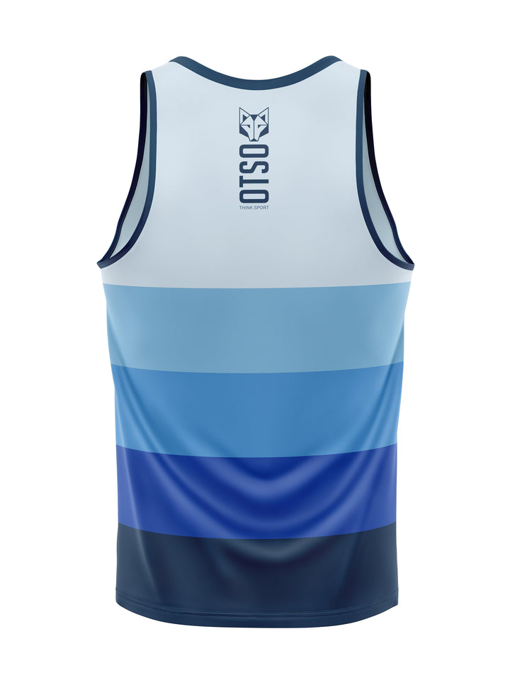 MEN'S SINGLET BLUE(メンズタンクトップTシャツ ブルー) - Rufus & Co. オンラインストア