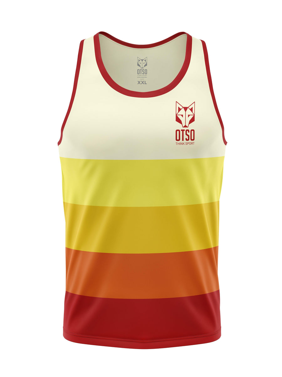 MEN'S SINGLET ORANGE(メンズタンクトップTシャツ オレンジ) - Rufus & Co. オンラインストア