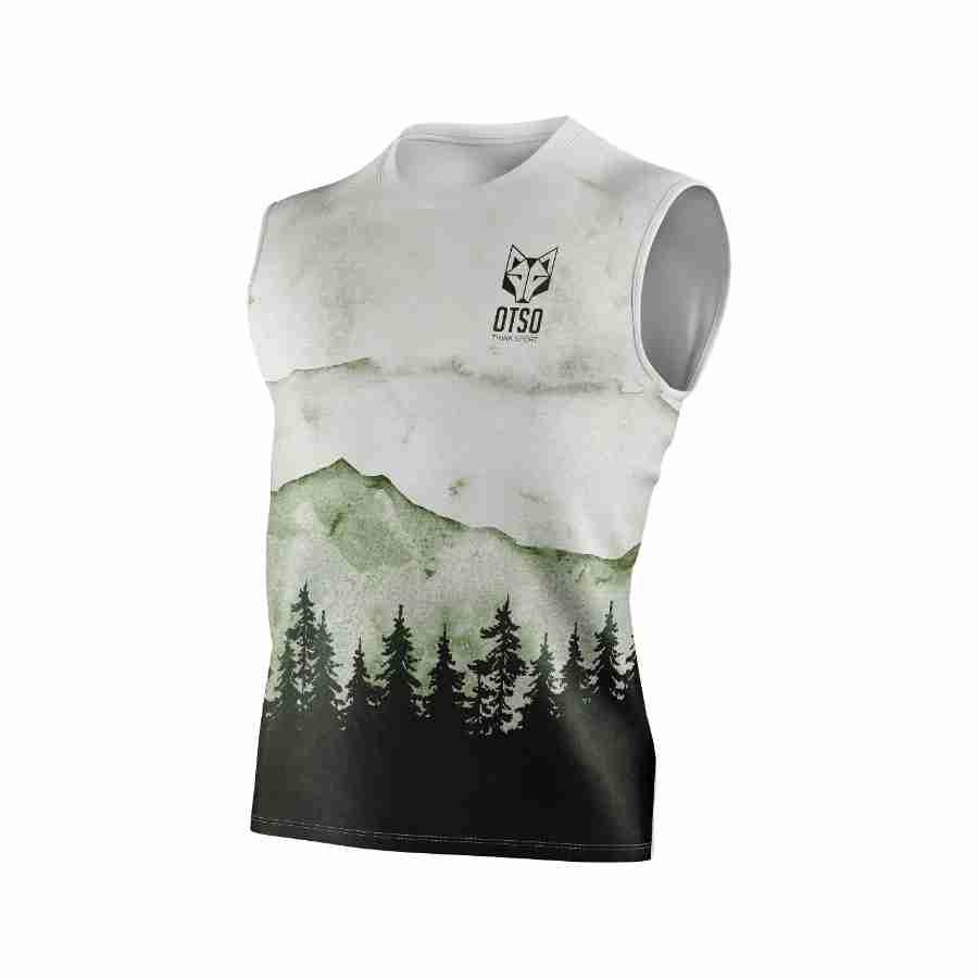 MEN'S TANK GREEN FOREST(メンズタンクトップTシャツ グリーンフォレスト) - Rufus & Co. オンラインストア