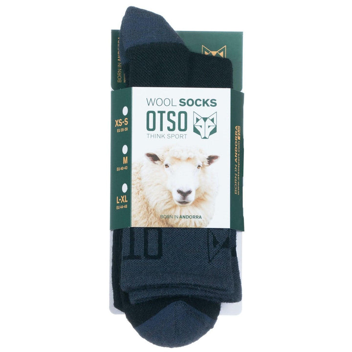 MERINO WOOL SOCKS HIGH CUT BLUE STORM(メリノウールソックス ハイカット ブルーストーム) - Rufus & Co. オンラインストア