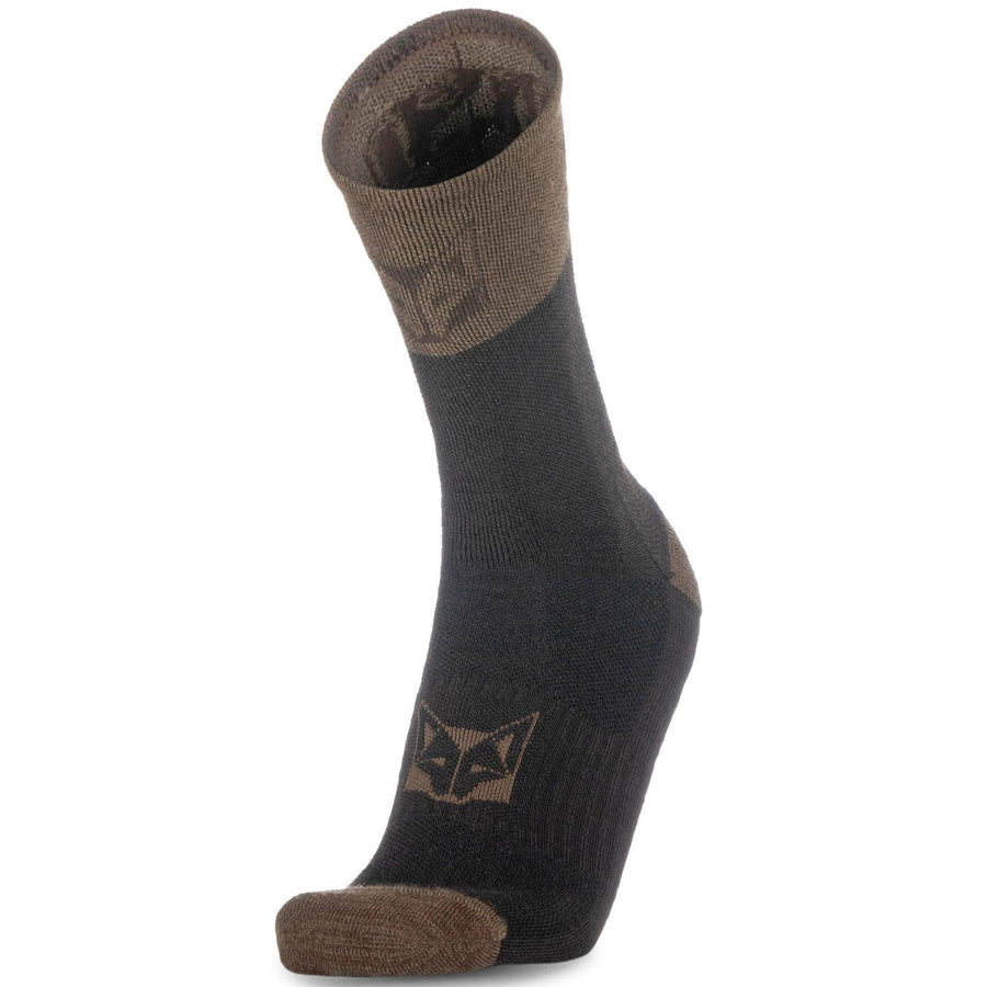MERINO WOOL SOCKS HIGH CUT BROWN TRUNK(メリノウールソックス ハイカット ブラウントランク) - Rufus & Co. オンラインストア