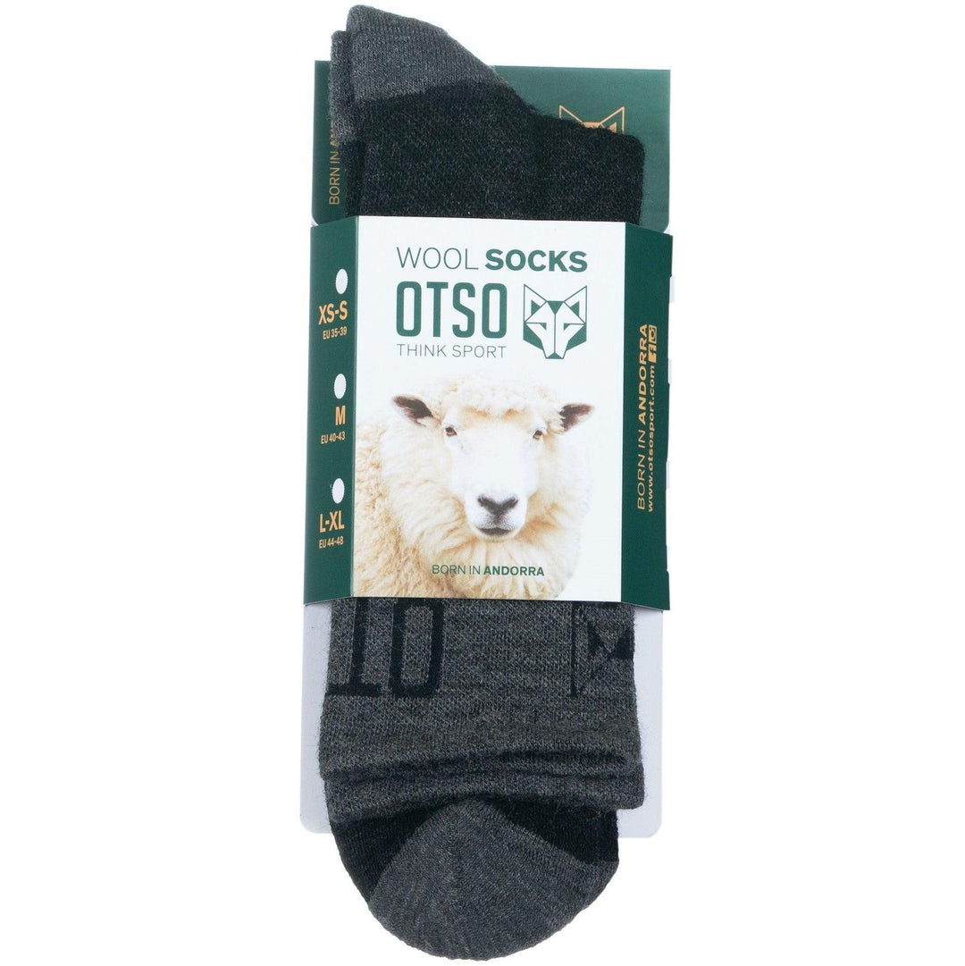 MERINO WOOL SOCKS HIGH CUT GRAY ROCK(メリノウールソックス ハイカット グレーロック) - Rufus & Co. オンラインストア