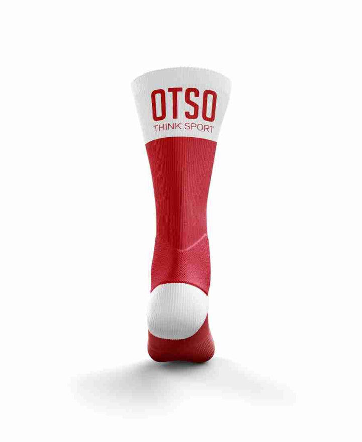 MULTISPORT SOCKS HIGH CUT RED & WHITE(マルチスポーツソックス ハイカット レッド&ホワイト) - Rufus & Co. オンラインストア