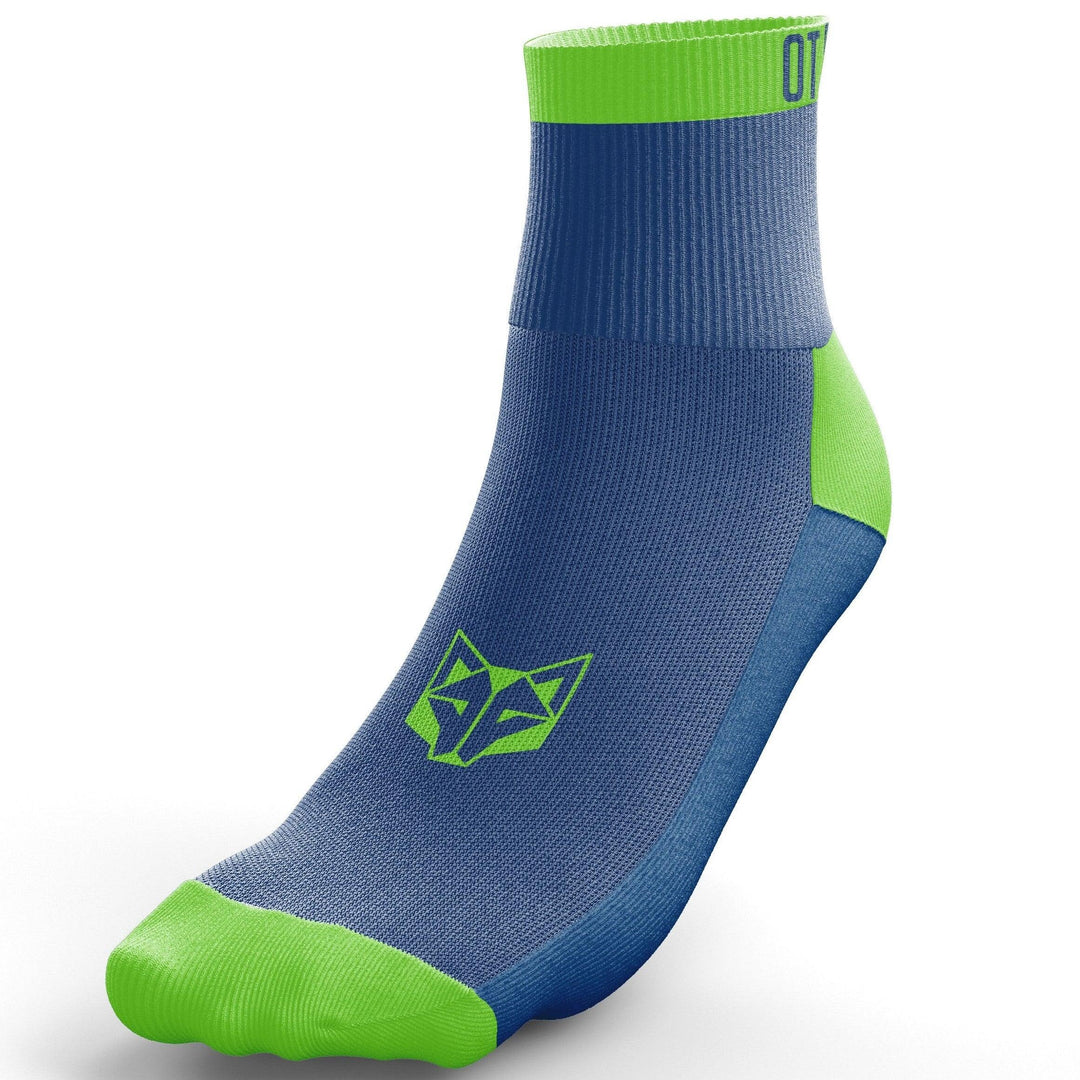 MULTISPORT SOCKS LOW CUT ELECTRIC BLUE & FLUO GREEN(マルチスポーツソックス ローカット ブルー&グリーン) - Rufus & Co. オンラインストア
