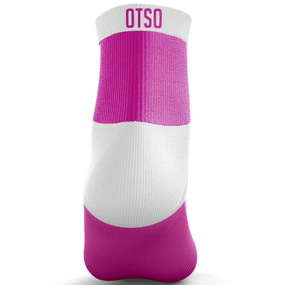 MULTISPORT SOCKS LOW CUT FLUO PINK & WHITE(マルチスポーツソックス ローカット ピンク&ホワイト) - Rufus & Co. オンラインストア