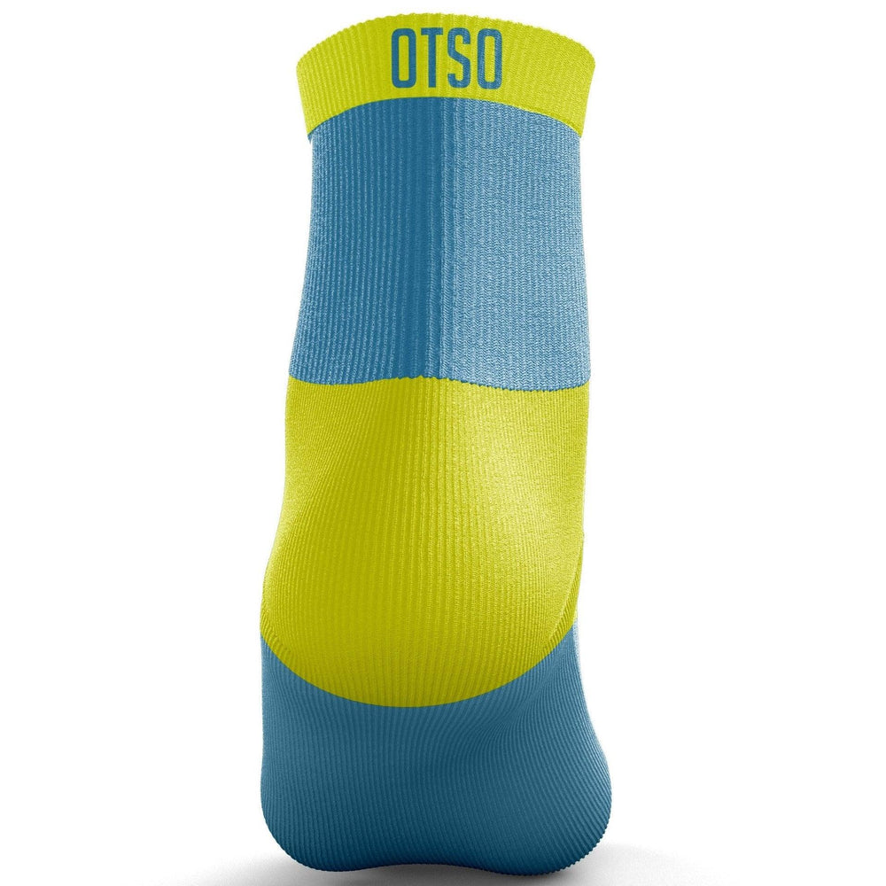 MULTISPORT SOCKS LOW CUT LIGHT BLUE & FLUO YELLOW(マルチスポーツソックス ローカット ライトブルー&イエロー) - Rufus & Co. オンラインストア