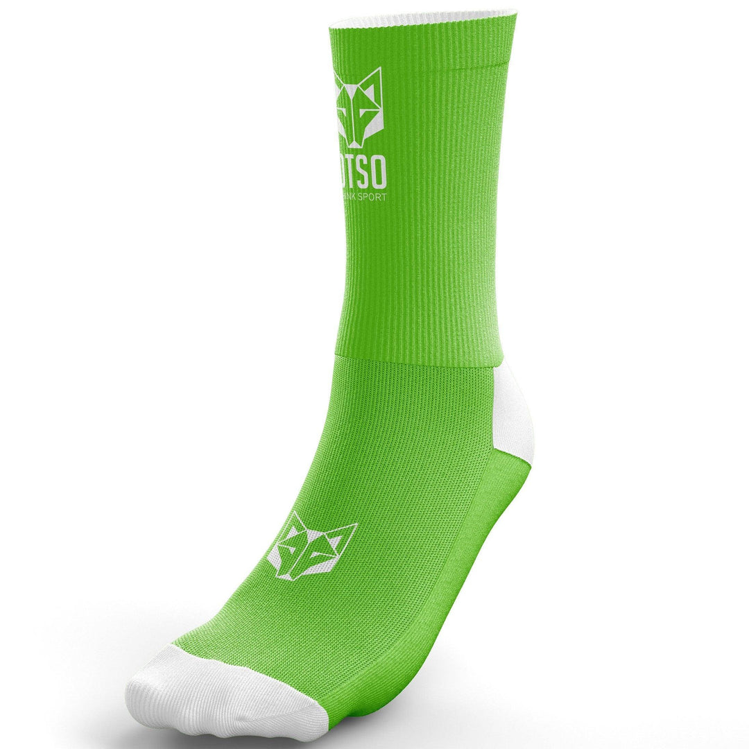 MULTISPORT SOCKS MEDIUM CUT LIMITED EDITION YEPAAA FLUO GREEN(マルチスポーツソックス ミディアムカット 限定YEPAAA!グリーン) - Rufus & Co. オンラインストア