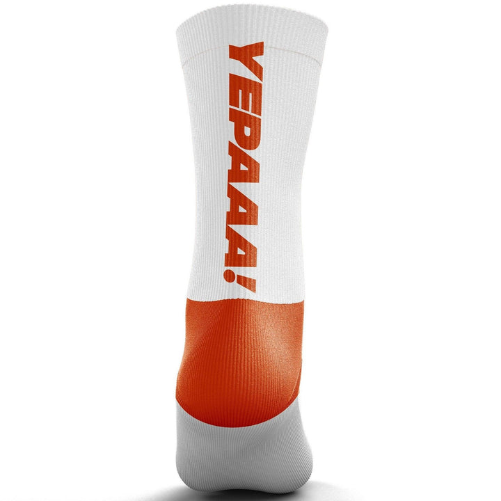 MULTISPORT SOCKS MEDIUM CUT LIMITED EDITION YEPAAA WHITE(マルチスポーツソックス ミディアムカット 限定YEPAAA!ホワイト) - Rufus & Co. オンラインストア