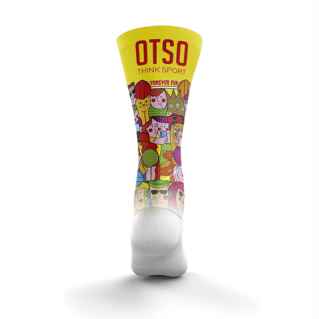 OTSO Chupa Chups Forever Fun High Cut Socks (オツソ マルチスポーツソックス ハイカット チュッパチャプス フォーエバーファン) - Rufus & Co. オンラインストア