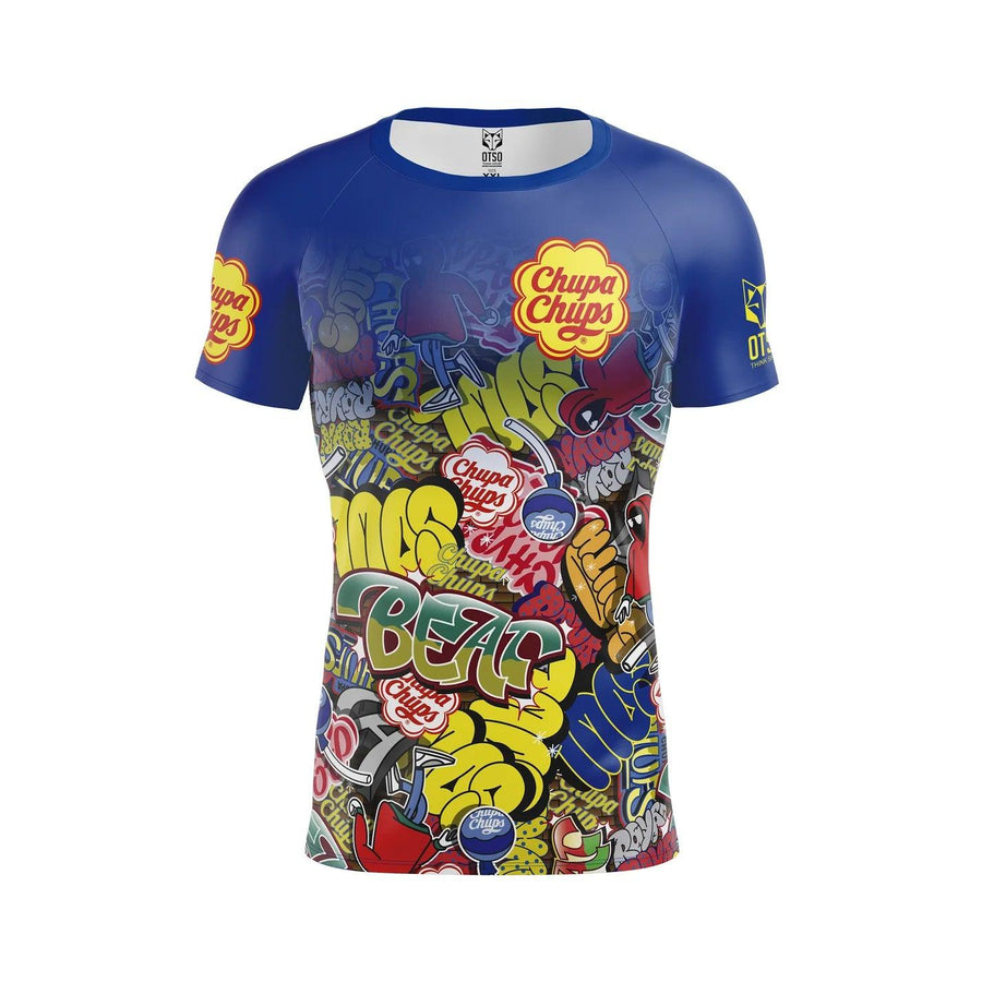 OTSO Men’s Short Sleeve Shirt Chupa Chups Graffiti (メンズ半袖Tシャツ チュッパチャップス グラフィティ) - Rufus & Co. オンラインストア