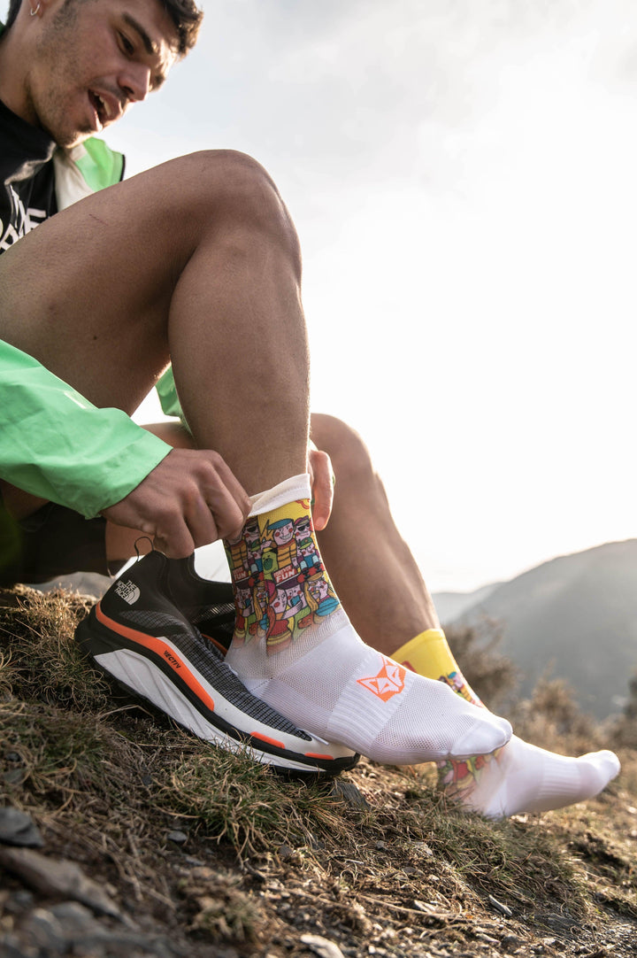 OTSO Multisport Socks High Cut Chupa Chups Graffiti (マルチスポーツソックス ハイカット チュッパチャップス グラフィティ) - Rufus & Co. オンラインストア