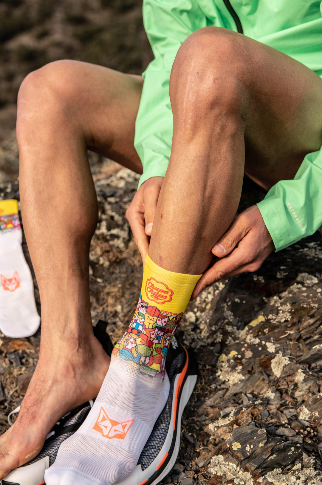 OTSO Multisport Socks High Cut Chupa Chups Graffiti (マルチスポーツソックス ハイカット チュッパチャップス グラフィティ) - Rufus & Co. オンラインストア